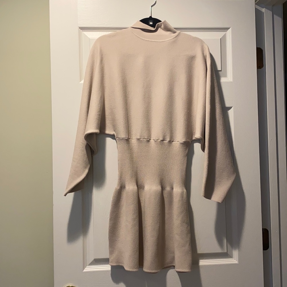 Knit Cinched Waist Dress